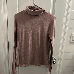 Aritzia Babaton light purple turtleneck, size L